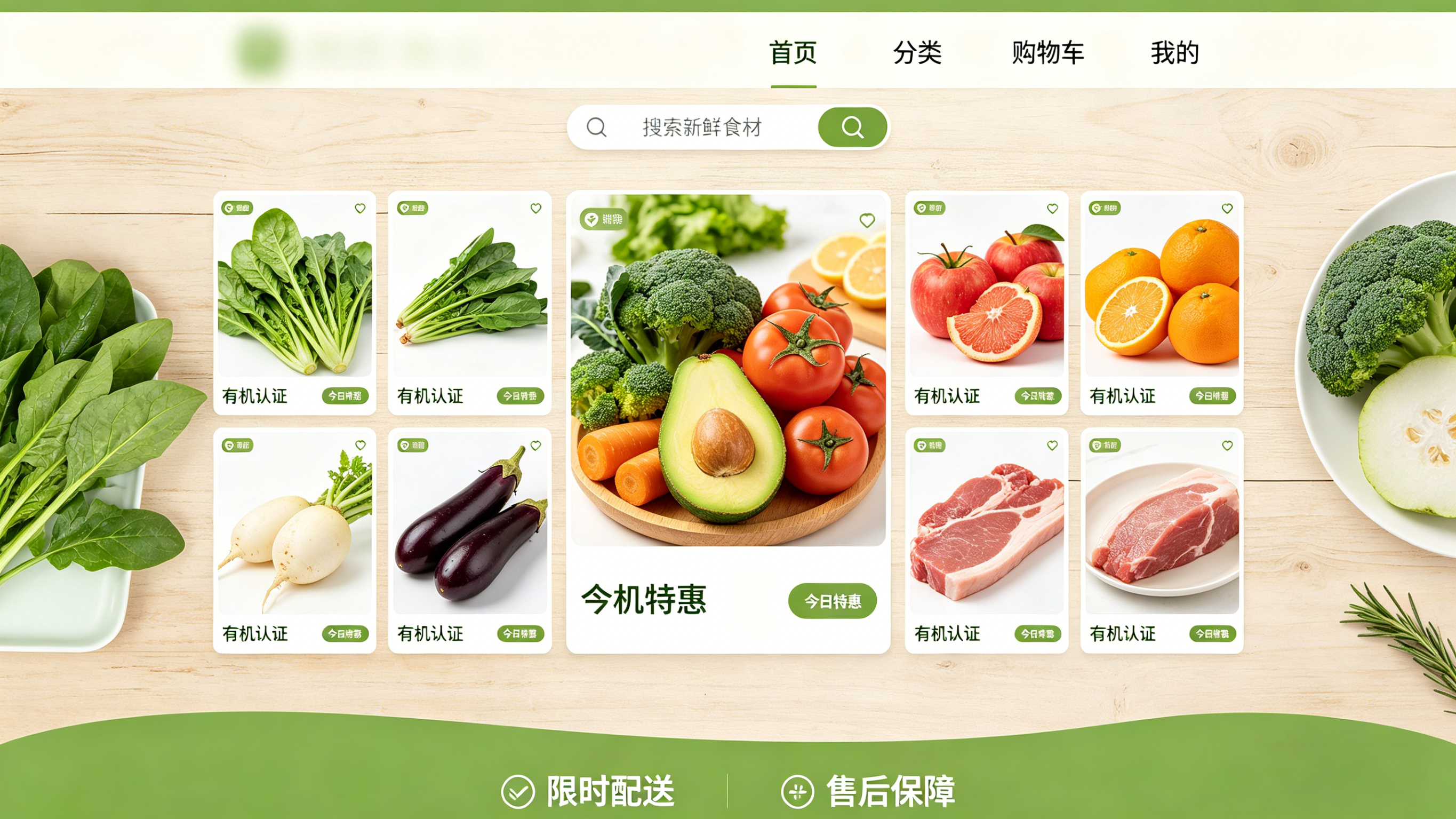 彩神iv：某农产品生鲜电商网站开发